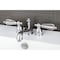 Kingston Brass KS3951WLL Wilshire Mini-Widespread Bathroom Faucet W/Brass Pop-Up, Chrm KS3951WLL - alternate 2